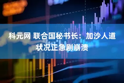 科元网 联合国秘书长：加沙人道状况正急剧崩溃
